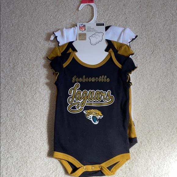 Other - Jacksonville Jaguars girls onesies